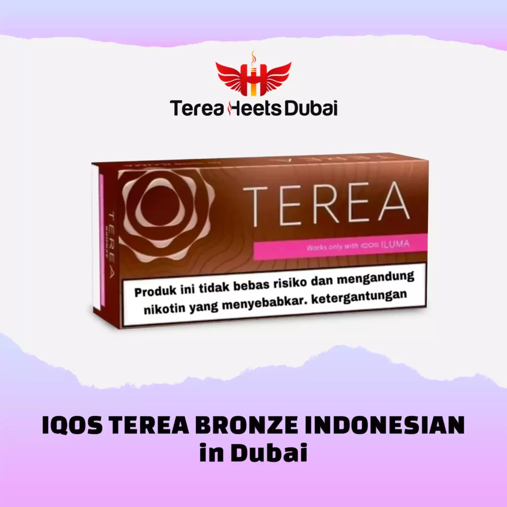 IQOS TEREA Bronze Indonesian – premium tobacco sticks available in Dubai