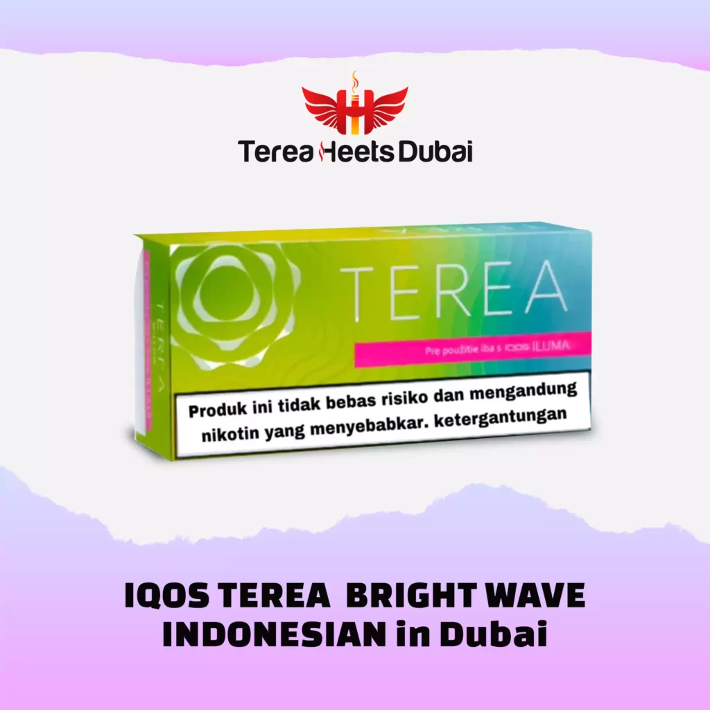 Shop IQOS Terea Bright Wave Indonesian sticks with fast UAE delivery