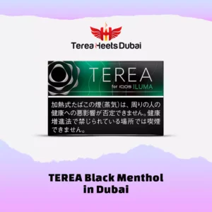 Order IQOS TEREA Black Menthol for ILUMA Devices UAE