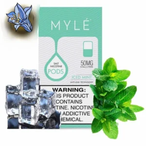 Myle V4 Iced Mint Pod Available in UAE Online