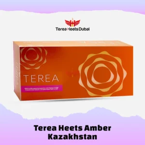Authentic Terea Amber Kazakhstan tobacco flavor with woody and nutty notes