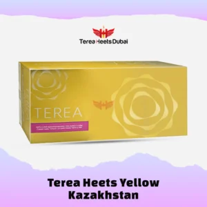 Premium IQOS TEREA Yellow Kazakhstan tobacco sticks Now in UAE online