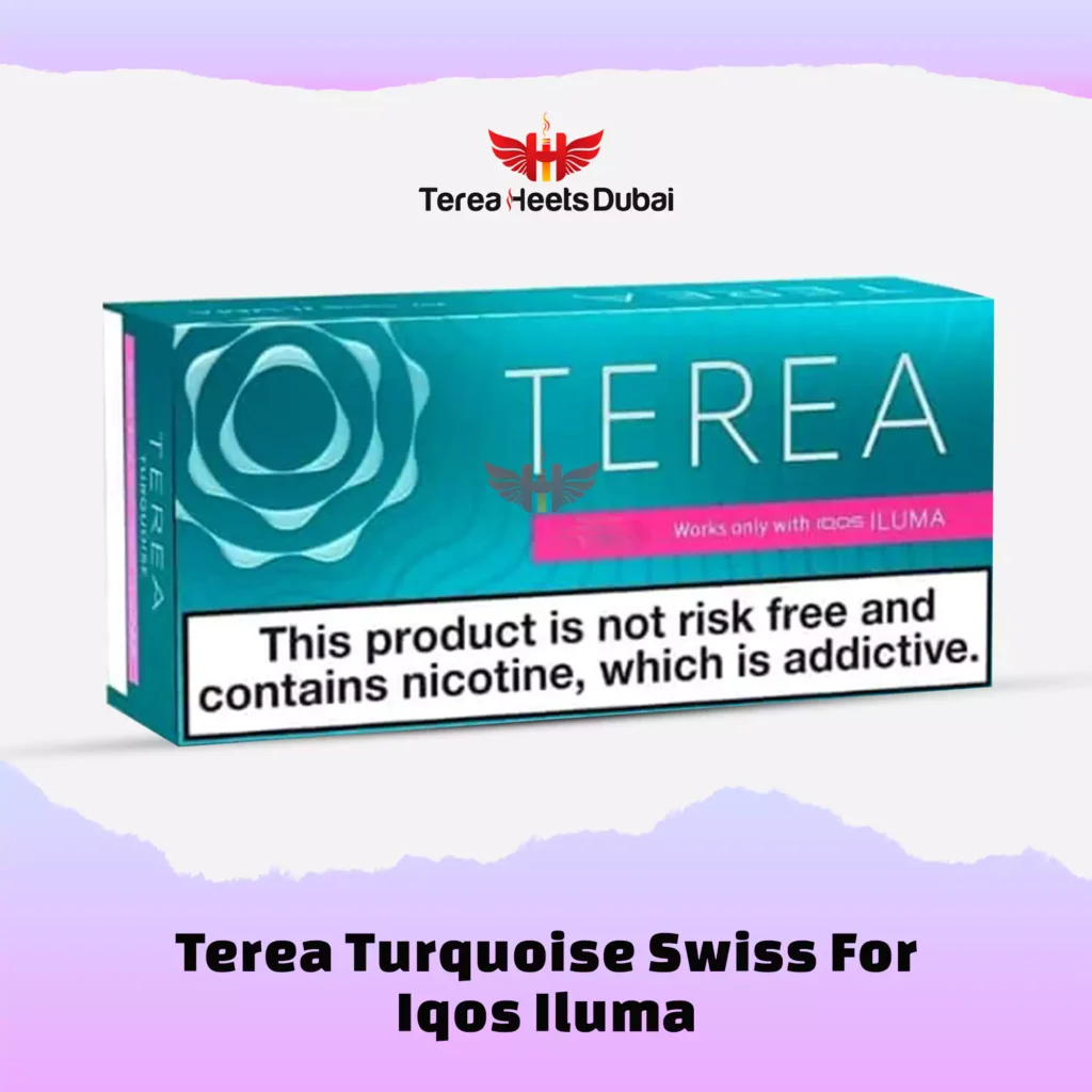 TEREA Turquoise Tobacco Sticks for IQOS ILUMA in UAE