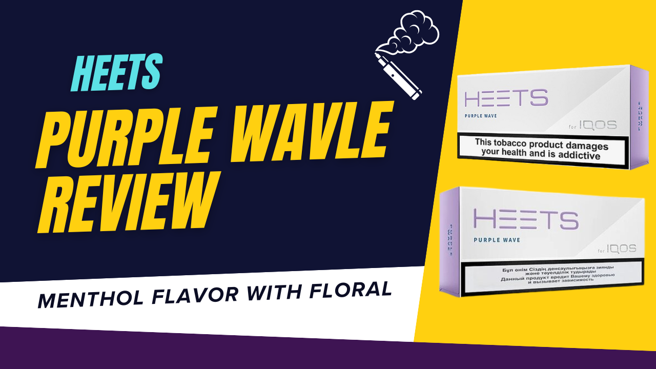IQOS HEETS Purple Wave pack Menthol and berry flavored tobacco sticks