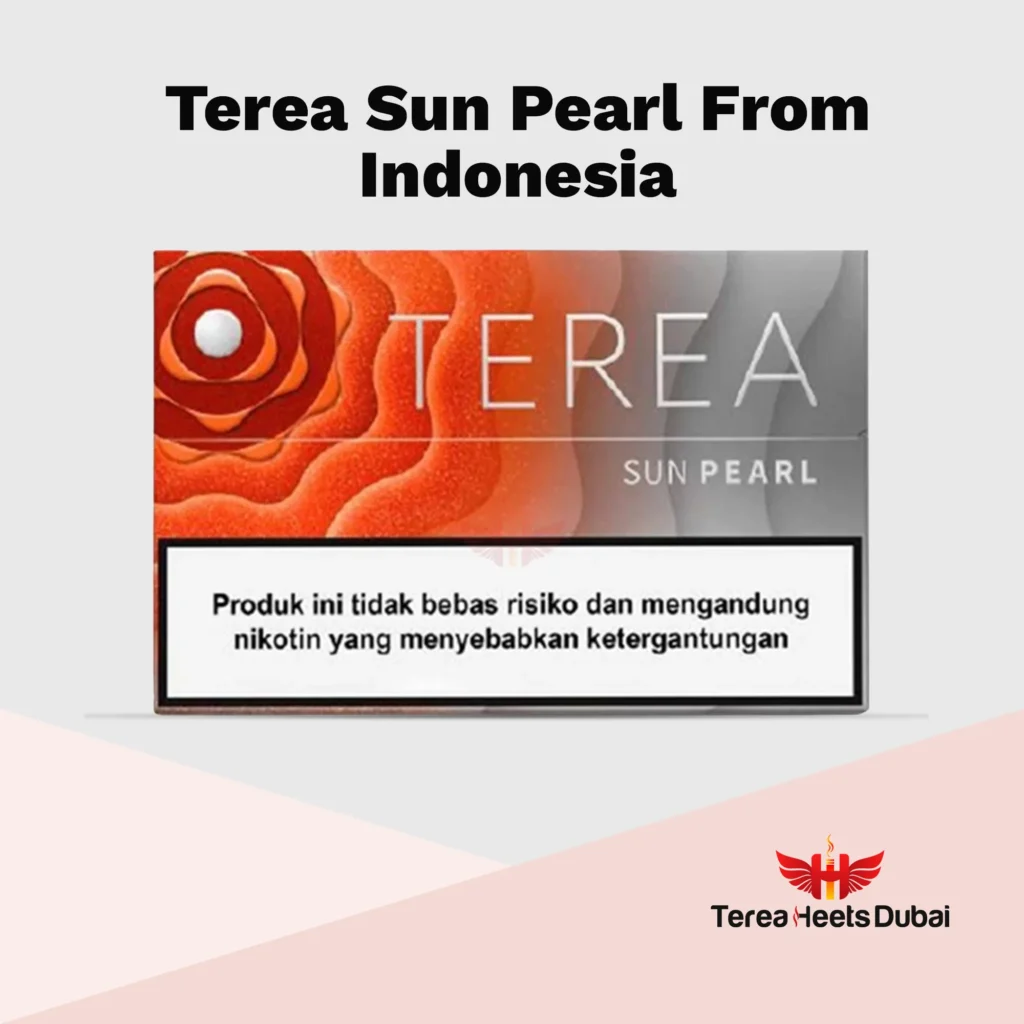 Order IQOS TEREA Sun Pearl Indonesia flavor for IQOS in UAE